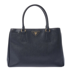 PRADA bag black Saffiano leather handbag